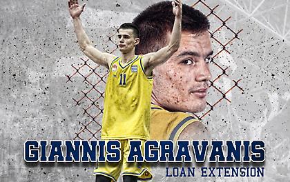 Αγραβάνης: «Χαρούμενος που συνεχίζω στο Περιστέρι»