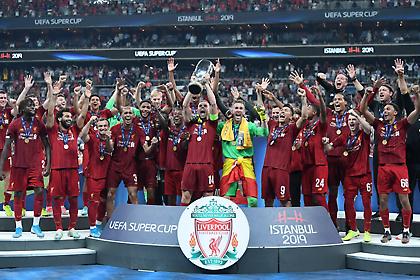 Η απονομή του Ευρωπαϊκού Σούπερ Καπ στη Λίβερπουλ (video)