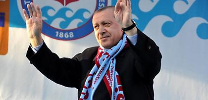 Συνεχάρη την Τραμπζονσπόρ και ευχήθηκε εν όψει ΑΕΚ ο Ερντογάν