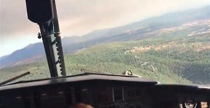 Στυλιανίδης: Βίντεο με πυροσβεστικό αεροσκάφος σε δράση στην Εύβοια