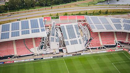 Κατασκευαστικό πρόβλημα στο στέγαστρο της Άλκμααρ-Παραμένει ο κίνδυνος