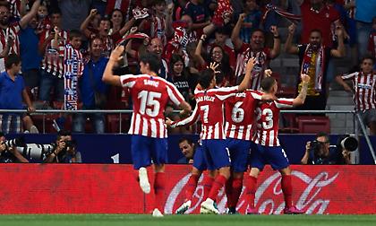 Με κεφαλιά του Μοράτα προηγείται η Ατλέτικο Μαδρίτης (video)