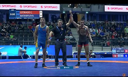 Δύο πλασαρίσματα στους «8» στο Παγκόσμιο Πρωτάθλημα πάλης Εφήβων