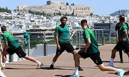 Με θέα την Ακρόπολη η προπόνηση της Κράσνονταρ (pics)