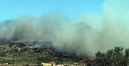 ΓΓΠΠ: Σε έκτακτη ανάγκη η Ελαφόνησος μετά τη μεγάλη πυρκαγιά