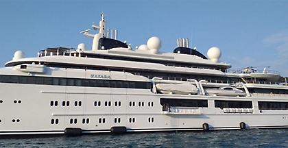 Στο λιμάνι της Κέρκυρας η θαλαμηγός 124 μέτρων του πρώην εμίρη του Κατάρ