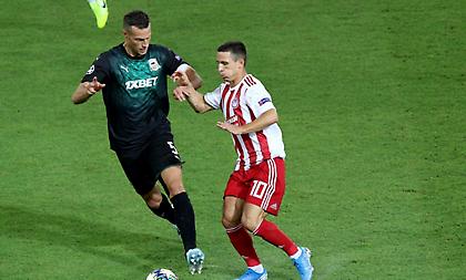 Οι δύο μεγάλες ευκαιρίες του Ολυμπιακού στο φινάλε του ημιχρόνου (video)