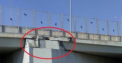 Κίνδυνος- θάνατος για οδηγούς και πεζούς γέφυρα στην περιμετρική της Πάτρας