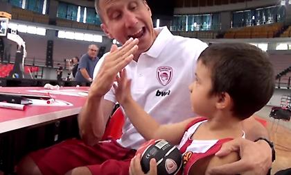 Η παρακάμερα της πρώτης του μπασκετικού Ολυμπιακού (video)