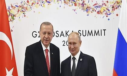 Πούτιν-Ερντογάν θα εντείνουν τις προσπάθειες στην επαρχία Ιντλίμπ