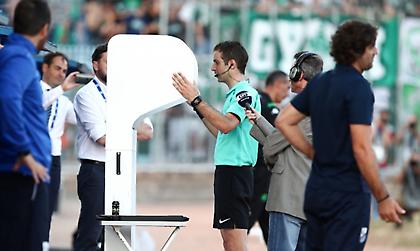 Η πρώτη χρήση VAR στη Super League έφερε το 1-1 του Παναθηναϊκού (video)