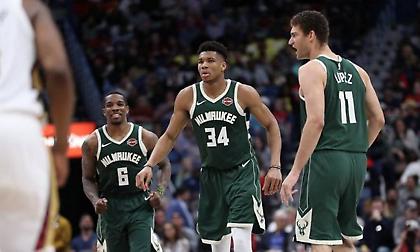 Μπρουκ Λόπεζ: «Τρομακτικό για το NBA αν βελτιωθεί κι άλλο ο Γιάννης!»