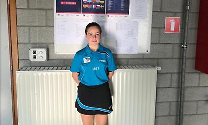 Ενατη θέση για την Γκαϊντατζή στο Euro Mini Champs πινγκ πονγκ