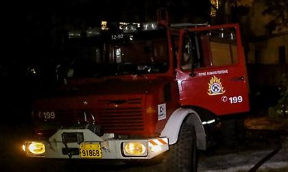 Μεγάλη φωτιά σε δασική έκταση στην Πρέβεζα