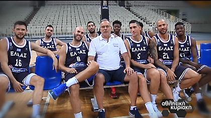 Χαβαλές στα παρασκήνια της Εθνικής για το σποτ της ΕΡΤ (video)