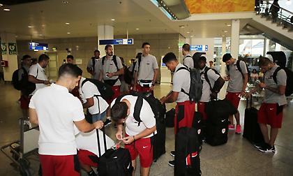 Αναχώρησε για Μέτσοβο ο Ολυμπιακός (video)