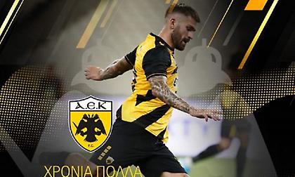 Τα «χρόνια πολλά» της ΑΕΚ στον Λιβάια