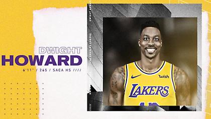 Επίσημα ξανά στους Λέικερς ο Χάουαρντ