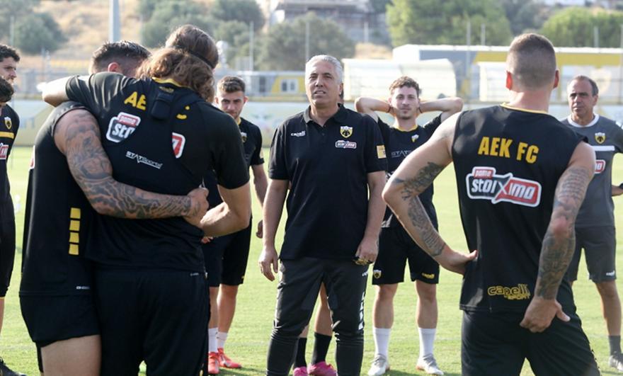 Κωστένογλου: «Να δείξουμε εγωισμό και να παίξουμε για την ΑΕΚ»