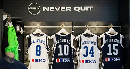 Οι φανέλες της Εθνικής και στο Eurohoops Dome! (photos)