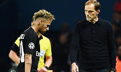 Τούχελ: «Δεν θα παίξει με την Μετς ο Νεϊμάρ»