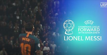 Καλύτερος επιθετικός της χρονιάς ο Λιονέλ Μέσι
