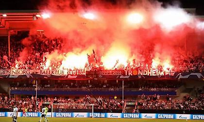 Το εντυπωσιακό... pyro show των οπαδών της Ρόζενμποργκ (video)