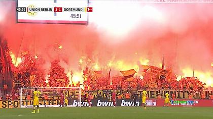 Καυτή ατμόσφαιρα στο γήπεδο της Ουνιόν Βερολίνου! (video)