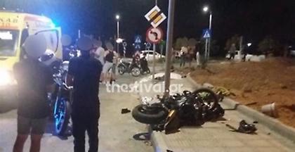Θεσσαλονίκη: Νεκροί δύο νεαροί με μοτοσυκλέτα