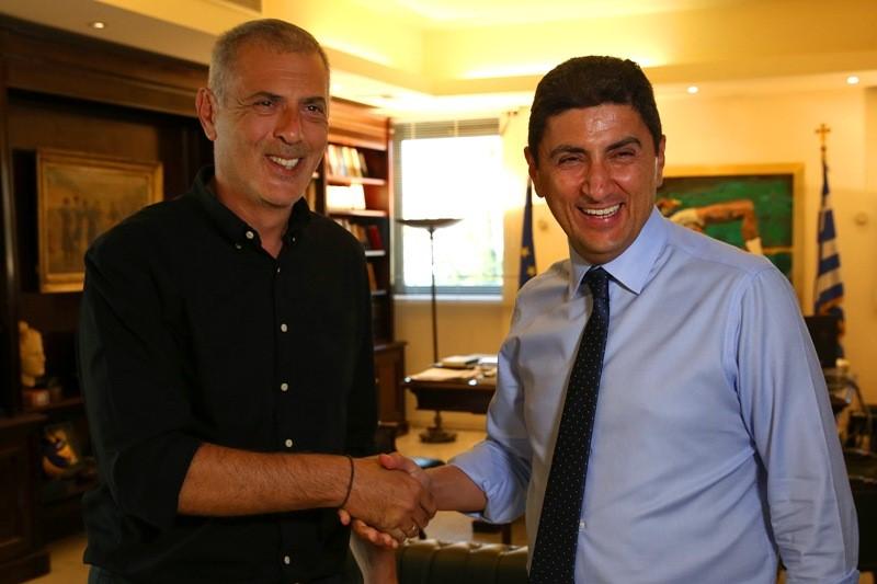 Συνάντηση Αυγενάκη – Μώραλη για τα θέματα της βίας και... VAR