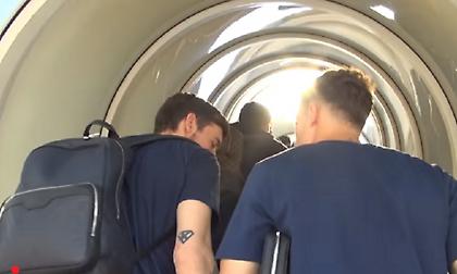 Η άφιξη της Ελλάδας στο Τάμπερε (video)