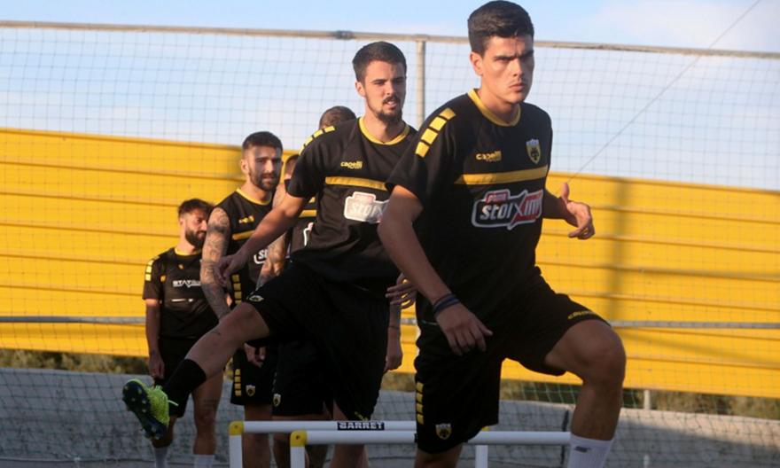 Στιγμές από την προπόνηση της ΑΕΚ με τα νέα πρόσωπα (pics)