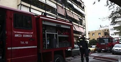 Φωτιά σε διαμέρισμα στο κέντρο της Αθήνας