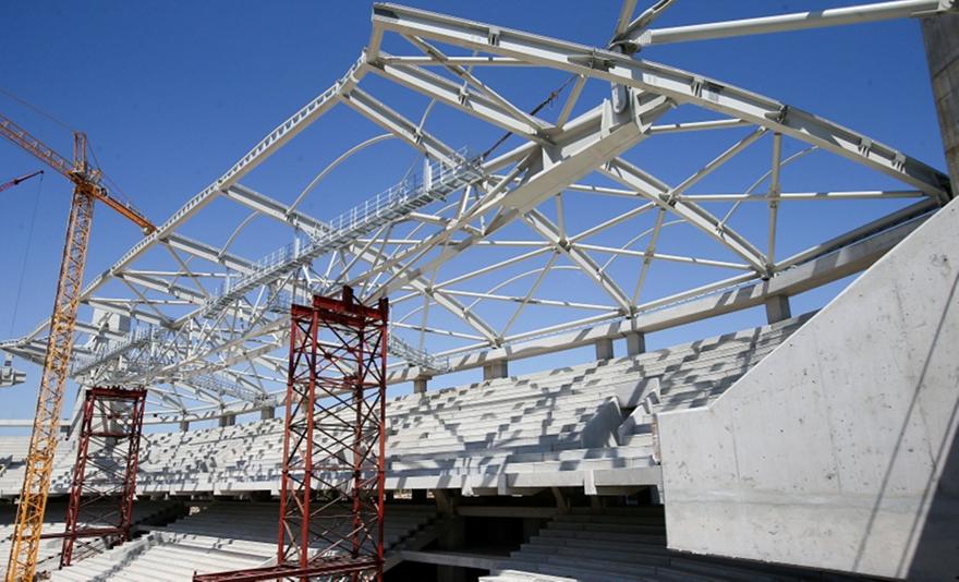 Έρχεται η μεμβράνη του στεγάστρου της «Αγια-Σοφιάς»