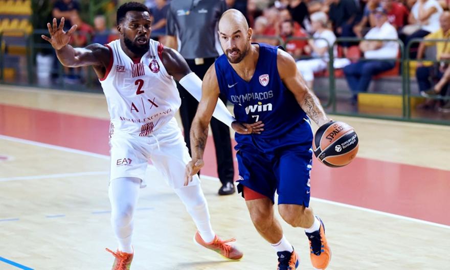 «Χλωμός» Ολυμπιακός και ήττα από την Αρμάνι