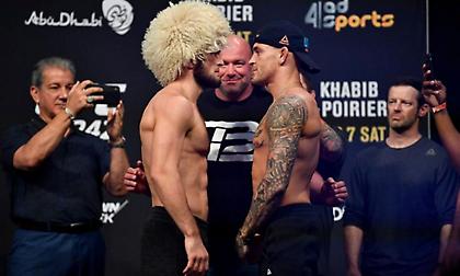 Το stare down μεταξύ Νουρμαγκομέντοφ – Ποριέ (video)