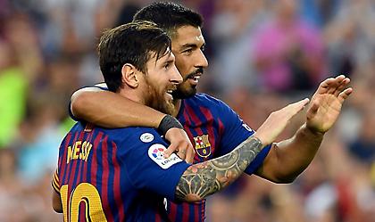 Προς επιστροφή Μέσι και Σουάρες με Βαλένθια