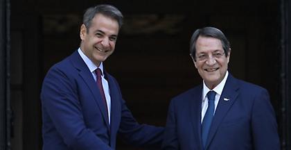 Mητσοτάκης σε Αναστασιάδη: Η Τουρκία συνεχίζει να προκαλεί