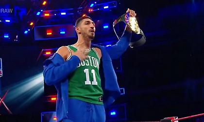 Καντέρ: Ο νέος… πρωταθλητής WWE με φανέλα Σέλτικς στο «Garden»! (video)