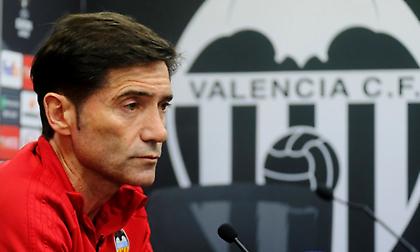 Η αποχαιρετιστήρια ομιλία του Μαρθελίνο στους παίκτες της Βαλένθια