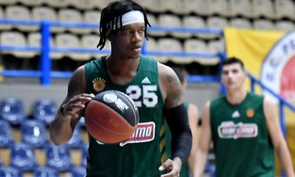 Χωρίς Μπράουν η προπόνηση του Παναθηναϊκού