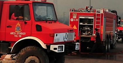 Φωτιά στη Νικόπολη Πρέβεζας κοντά στον Αρχαιολογικό χώρο