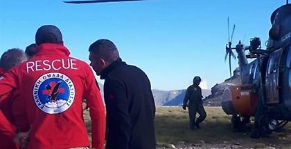 Σε εξέλιξη η διάσωση ανήλικου ορειβάτη στον Όλυμπο