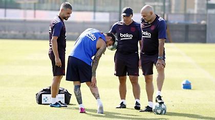 Παραμένει απίθανο να παίξει με Ντόρτμουντ ο Μέσι