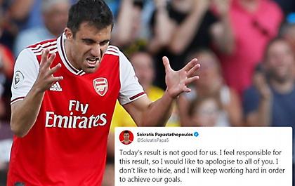 Σωκράτης: «Είμαι υπεύθυνος για την ισοπαλία, ζητώ συγγνώμη»