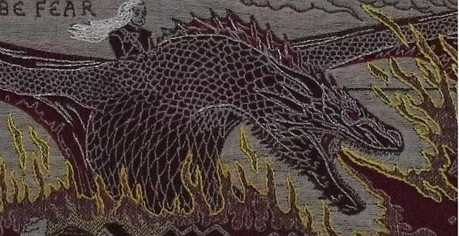 Εντυπωσιακή ταπετσαρία αλά Μπαγιέ εξιστορεί το Game of Thrones