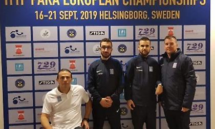 Διεκδικούν πρόκριση στο κυρίως ταμπλό Χατζηκυριάκος, Μουχθής στο Ευρωπαϊκό Πρωτάθλημα Α.Με.Α.