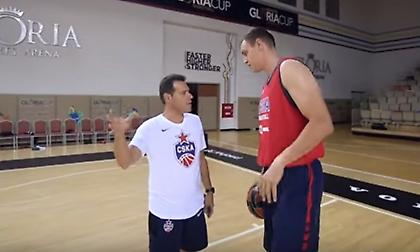 Έπιασαν δουλειά οι διεθνείς της ΤΣΣΚΑ (video)