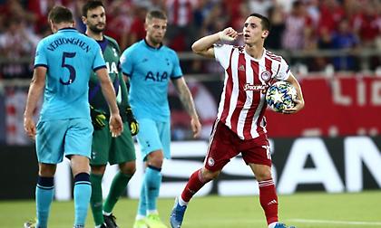 Το όμορφο γκολ του Ποντένσε που έδωσε ελπίδα στον Ολυμπιακό! (video)