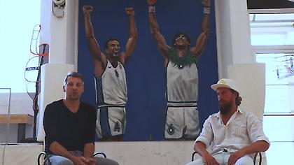 Ο Θοδωρής Παπαλουκάς βρήκε «σπίτι» για τα γκράφιτι των Γκάλη και Γιαννάκη!